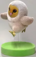 クロメンフクロウ 「走るメンフクロウの赤ちゃん スタンドフィギュア」