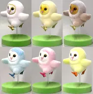 全6種セット 「走るメンフクロウの赤ちゃん スタンドフィギュア」