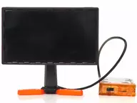 モニター(ライトギミック付) 「本当に光る!ゲーミングパソコンマスコット オレンジネオンスタイル」