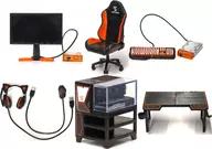 全6種セット 「本当に光る!ゲーミングパソコンマスコット オレンジネオンスタイル」