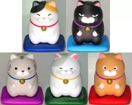 全5種セット 「ひげまんじゅう おざぶに正座フィギュア 四」