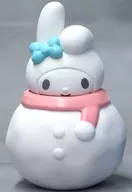 マイメロディ 「サンリオキャラクターズ まるまるゆきだるま」