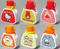 全6種セット 「サンリオキャラクターズ ミニミニレトロ水筒コレクション2」