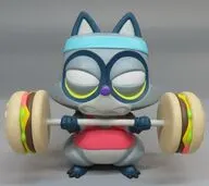 RACCOON(バーベル/ハンバーガー) 「POPMART COARSE LITTLE VOYAGERS SNACK-TIME FROM EARTH TO SPACE シリーズ」