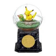 1.ピカチュウ＆キャタピー 「ポケットモンスター テラリウムコレクション10 ポケモン30周年記念ver.」