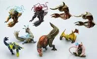 Conjunto de 9 tipos "Capcom Figure Builder Standard Model Monster Hunter Rage Ver. 2"