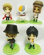 5 kinds set "Mini Character Natsume's BOOK of FRIENDS ~ 10th anniversary commemorative figure 1 ~" LaLa August 2013 issue All applicants service