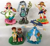 Conjunto de 5 tipos "Konami Figure Collection Oohagi Mosquetero Caperucita Roja Vol. 2"