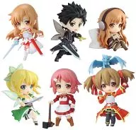全6種セット 「トイズワークスコレクション にいてんごでらっくす ソードアート・オンライン」