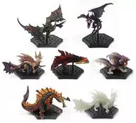 Conjunto completo de 6 tipos + peças de bônus "Capcom Figure Builder Monster Hunter Standard Model Plus Vol. 5"