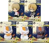 All 5 kinds set Mini Character "Ichiban KUJI Natsume's BOOK of FRIENDS ～ Tonight's banquet ～" H Prize