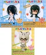 3-Type Set "Chobiru Mepuchi Kemono Friends - Emperor Penguin, Gentoo Penguin, margay"