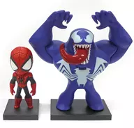 MARVEL UNIVERSE GRIHILL MINI FIGURE COLLECTION SPIDERMAN & VENOM REPAINT VER. EVENT ONLY