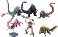 Conjunto de 6 tipos "Gekizukuri Series Godzilla S. P "