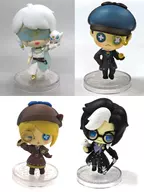 All 4 types set "Identity V Fifth Personality Tabletop Invasion Series Truth & Reasoning Pure White Prophet Mini-Figure Collection"