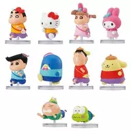全10種セット 「クレヨンしんちゃん×サンリオキャラクターズ ならぶんです。」