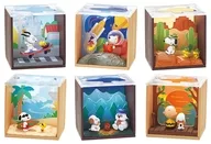 6-type set "SnoopY Scenery Box"