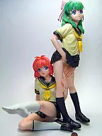 宮藤深衣奈&小野寺樺恋爱好日本杂志上限定版「拜托了双子星」1/7PVC制涂装完成品