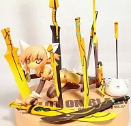 A figurine attached to "ZEALOT ON BLADE" by Neko-Pochi (Neko-Blade-san)