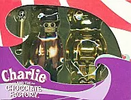 KUBRICK Willy Wonka & BE @ RBRICK Golden Ticket Set "Charley and Chocolate Factory"