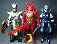 Space pirate Descal 3 Shoguns Set 「 Chosei Kantai Sazer X 」 PVC finished product