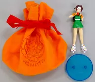 HINATA (GREEN UNIFORM) "JUSTICE GAKUEN" CAPCOM Character MANAGER Present Figure Collection