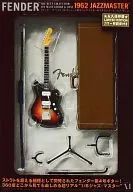 1962ジャズマスター＆ブラウン・トーレックス・ケース ｢Fender The Best Collection-フェンダー ザ ベスト・コレクション-｣ 1/8 ディスプレイモデル