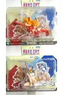 2 Kinds Set "NEON GENESIS EVANGELION" Extra Figure Aerocat feat. ぽよよん Rokku