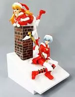 [単品] レイ＆アスカ サンタクロースver. 「新世紀エヴァンゲリオン」 EVANGELION cake ～舞い降りた天使たち～ 同梱品 ローソン限定