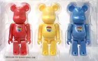 BE@RBRICK-Bearbrick-C@NDY 3體SET MEDICOM TOY SUPER SONIC贈品