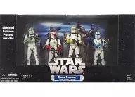 Clone Trooper 4 Pack (Color/Damaged) "Star Wars" Builder Pack Part 2 Entertainment Earth Limited