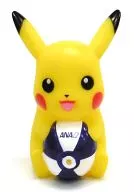 Pikachu "Pocket Monsters" Fluffy Figure 2014 Enjoy with Pocket Monsters! Summer Family Travel Campaign Handouts