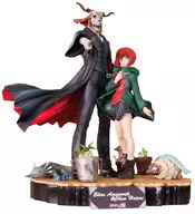 [With Special Offer] Elias Ainsworth & Hatori Chise 2-Piece Set (with Mandragora & アエトニキ & Caterpillar & Potted Plant Set) "The Ancient Magus' Bride" MAG Premium Vignet PVC Coated Finished Product Limited to Distribution