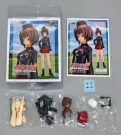 キャラグミン 西住まほ(パンツァージャケットver.) 「ガールズ＆パンツァー」 1/7 カラーレジンキャストキット C3TOKYO2016＆ホビー天国ウェブ限定