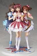 Haruka the Buddhist monk Tenkai & Shimamura Uzuki & Miku Kasuga "idol Master" 10th Memorial Figure 1/8 ABS & PVC Painted Finished Product ANIPLEX + Limited