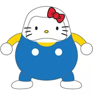 HELLO KITTY A (White x Blue) "Hello Kitty" DARUMA CLUB ABS Coated Finished Product