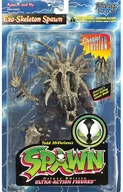 Exo-Skeleton Spawn Special LIMITED EDITION - ExoSkeleton Spawn Special Limited Edition - (Full Face Mask / Gray Bone) "SPAWN - Spawn -" Series 4 Ultra Action Figure