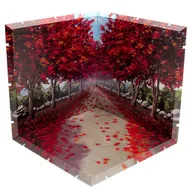 Jiorama Chou150紅葉林蔭道1/12公仔用展示立體模型