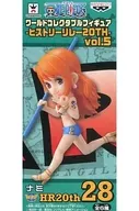 Nami "ONE PIECE" World Collector Bull Figure - History Relay 20TH-vol. 5