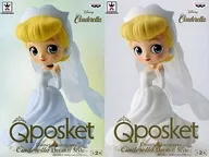 Conjunto de 2 tipos "Cinderela" Q posket Disney Characters -Cinderella Dreamy Style -