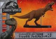 Figura premium do T-Rex "Jurássico World/Reino das Chamas"