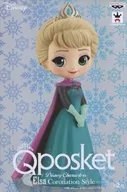 エルサ(パステルカラー) 「アナと雪の女王」 Q posket Disney Characters-Elsa Coronation Style-