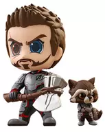 Set of 2 Saw & Rockets (Team Suit Version) 「 Avengers / End Game 」 Cos Baby Size S