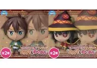 全2種セット 「映画 この素晴らしい世界に祝福を! 紅伝説」 ミニディスプレイフィギュア”カズマ＆めぐみん”