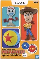 Woody&Fourkey&Pixar球PIXAR Characters PIXAR FEST figure collection vol.1