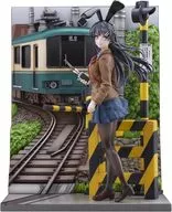 桜島麻衣 -江ノ電 Ver.- 「青春ブタ野郎はバニーガール先輩の夢を見ない」 SHIBUYA SCRAMBLE FIGURE 1/7 PVC製塗装済み完成品 eStream Store限定