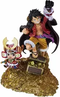 Figuarts Zero Monkey D. Luffy - WT100 Memorial Painting by Eiichiro Oda One Hundred Scenes of Great Pirates - "ONE PIECE"