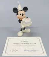 Mickey 's Happy Birthday to You May Emerald "Disney" Disney Showcase Collection Pottery Figures