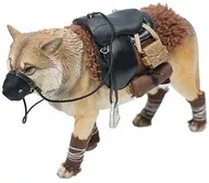 Lobo Tibetano B2 1/6 Produto acabado revestido de resina