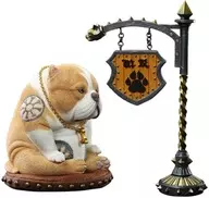 Street Fighter Dog B3 Acabado recubierto de resina